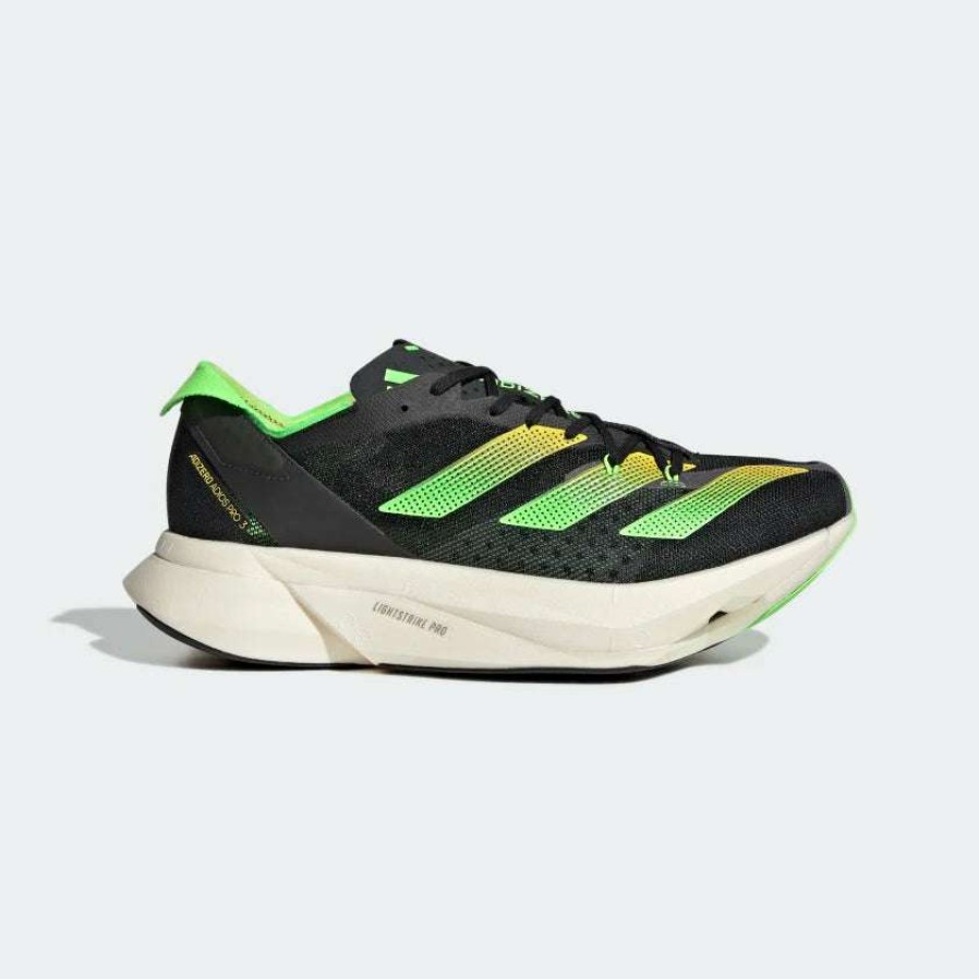 Adidas * | Adidas Unisex Adizero Adios Pro 3 (Black)