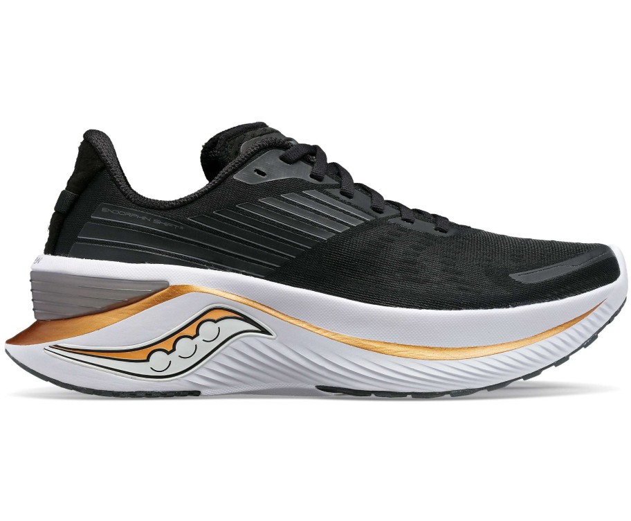 Saucony * | Saucony Women'S Endorphin Shift 3 (10 Black/Goldstruck)