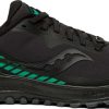 Saucony * | Saucony Women'S Peregrine Ice+ 2 (1 Black/Jade)