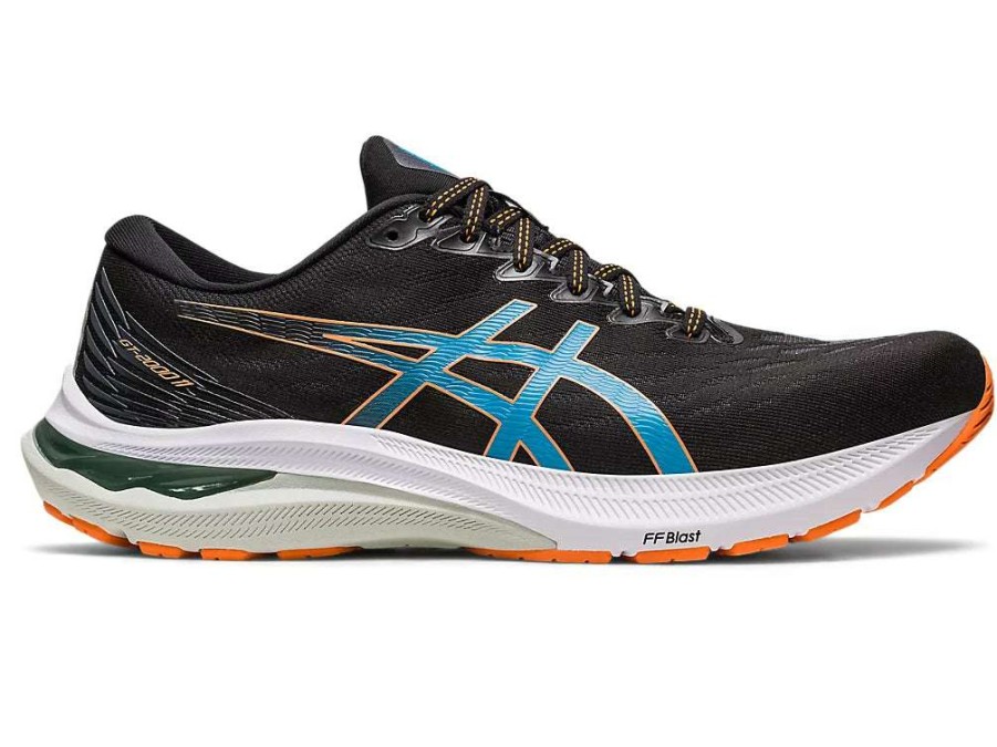 Asics * | Asics Men'S Gt-2000 11 (006 Black/Sun Peach)