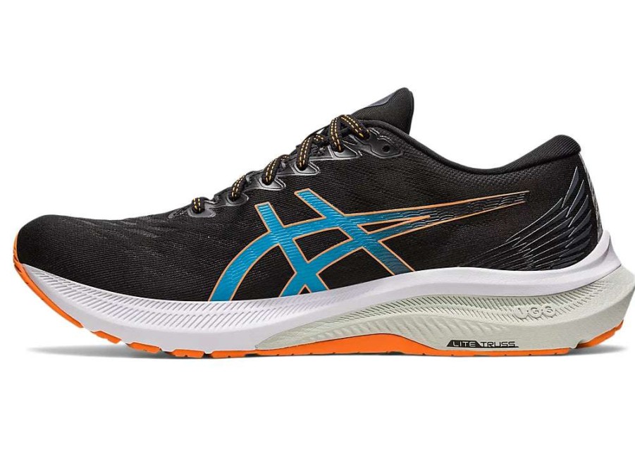 Asics * | Asics Men'S Gt-2000 11 (006 Black/Sun Peach)