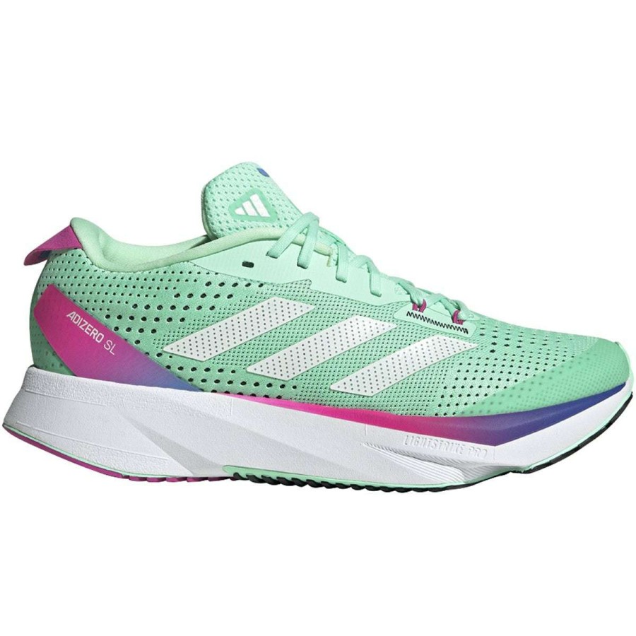 Adidas * | Adidas Women'S Adizero Sl (Pulse Mint/Zero Metallic/Lucid Fuchsia)