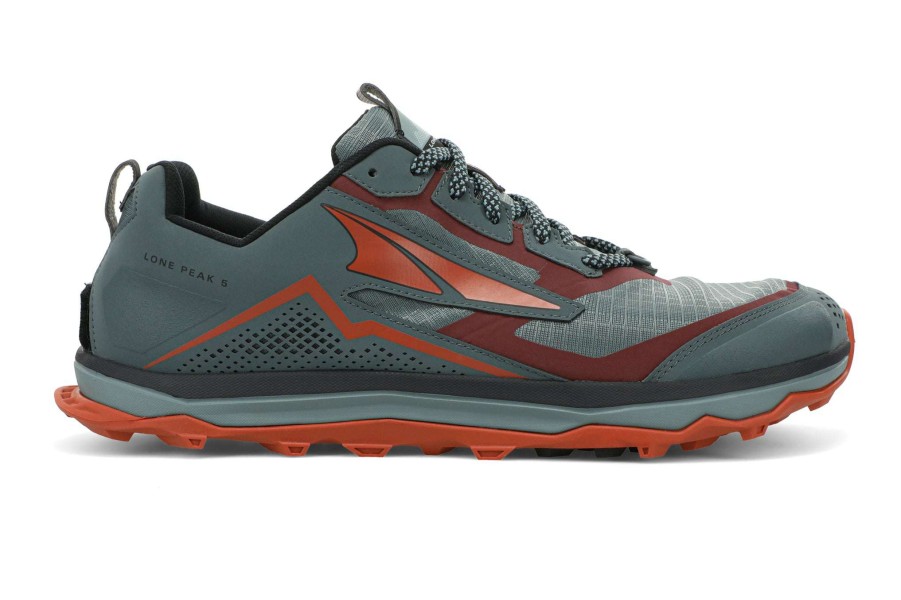 Altra * | Altra Men'S Lone Peak 5 (280 Grey/Orange)