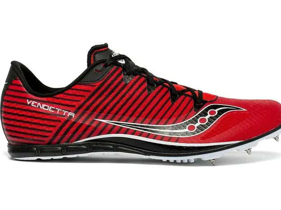 Saucony * | Saucony Men'S Vendetta 2 (4 Red/Black)