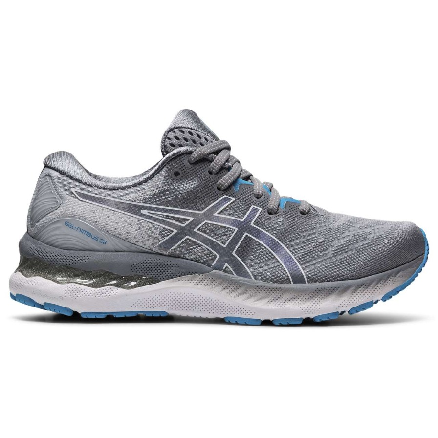 Asics * | Asics Women'S Gel-Nimbus 23 (021 Sheetrock/White)