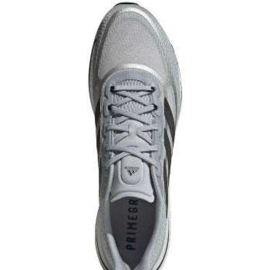 Adidas * | Adidas Men'S Supernova + (Halo Silver/Core Black/Matter Silver)