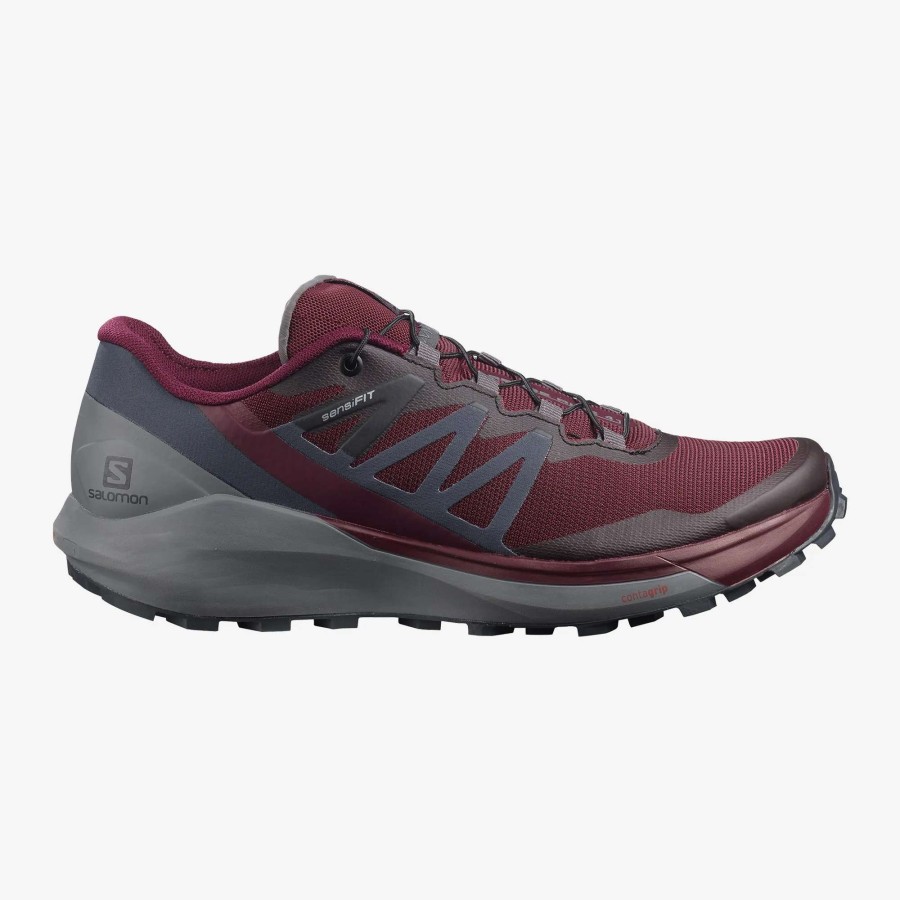 Salomon * | Salomon Women'S Sense Ride 4 (Wine Tasting/Quiet Shade/Ebony)