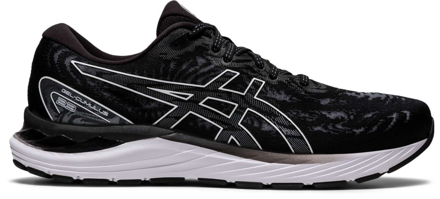 Asics * | Asics Men'S Gel-Cumulus 23 Wide (001 Black/White)