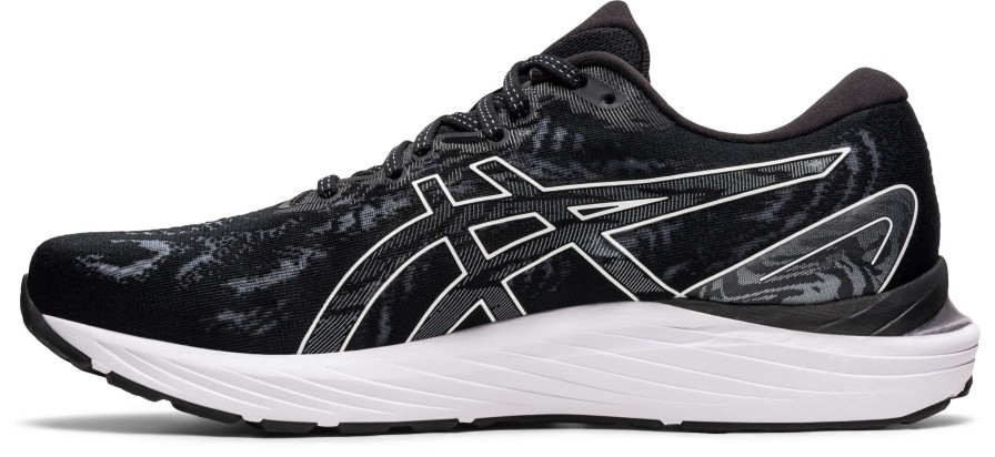 Asics * | Asics Men'S Gel-Cumulus 23 Wide (001 Black/White)