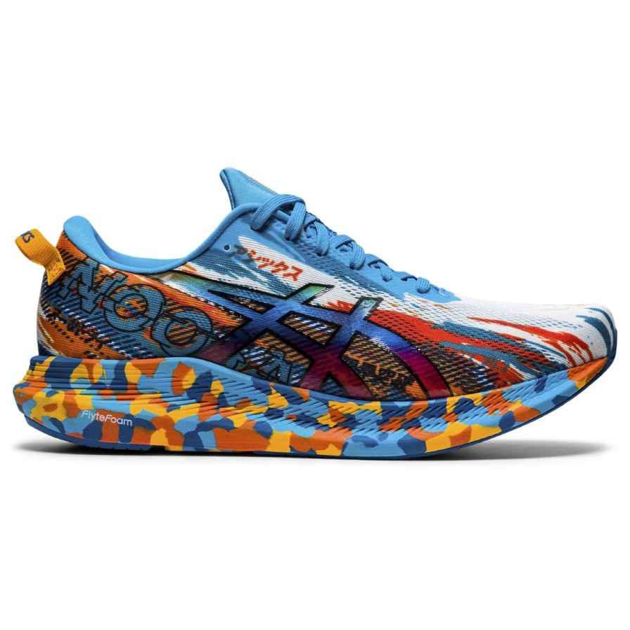 Asics * | Asics Men'S Gel-Noosa Tri 13 (400 Digital Aqua/Marigold Orange)