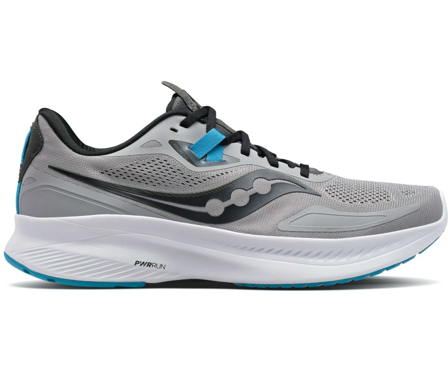 Saucony * | Saucony Men'S Guide 15 (15 Alloy/Topaz)