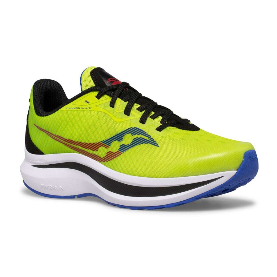 Saucony * | Saucony Kid'S Endorphin Kdz (Acid/Lime)