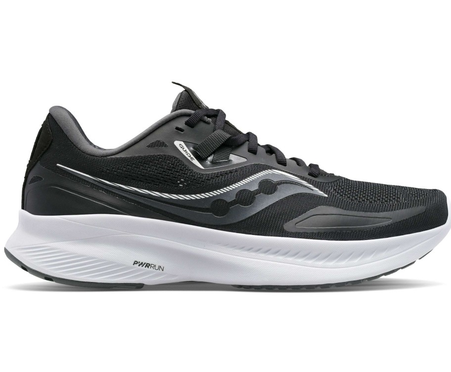 Saucony * | Saucony Men'S Guide 15 (05 Black/White)