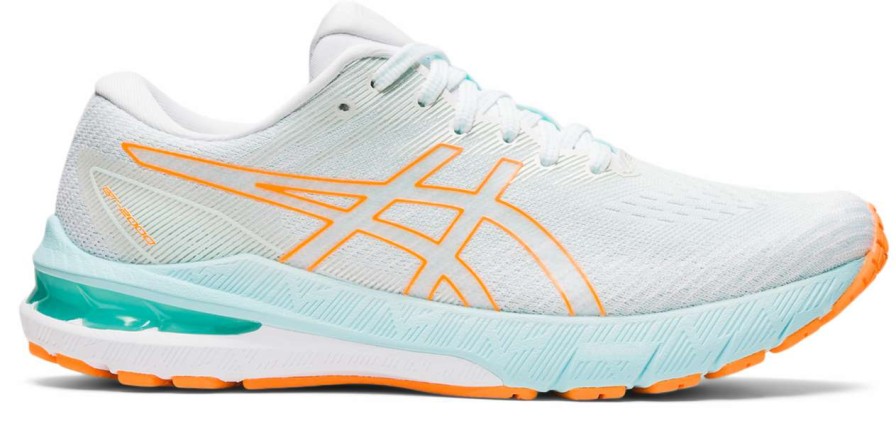 Asics * | Asics Women'S Gt-2000 10 (403 Soothing Sea/Orange Pop)