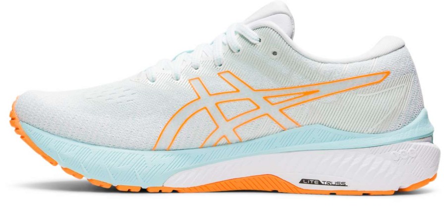 Asics * | Asics Women'S Gt-2000 10 (403 Soothing Sea/Orange Pop)