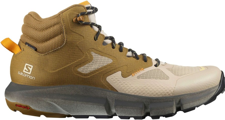 Salomon * | Salomon Men'S Predict Hike Mid Gtx (Cumin / Safari / Saffron)