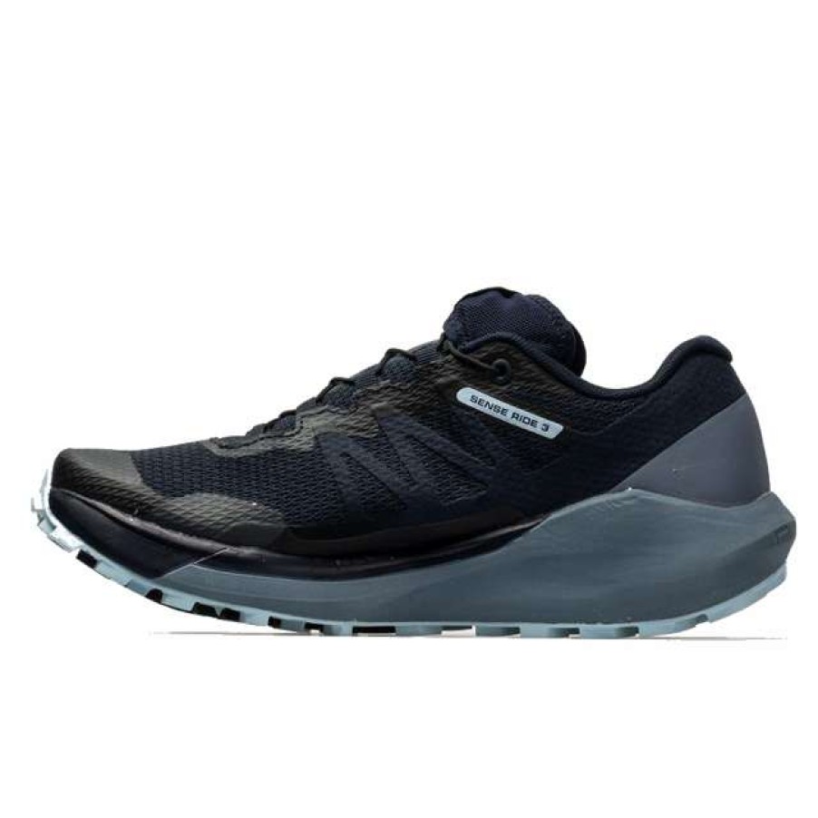 Salomon * | Women'S Salomon Sense Ride 3 (Navy Blazer/Flint Stone/Angel Falls)