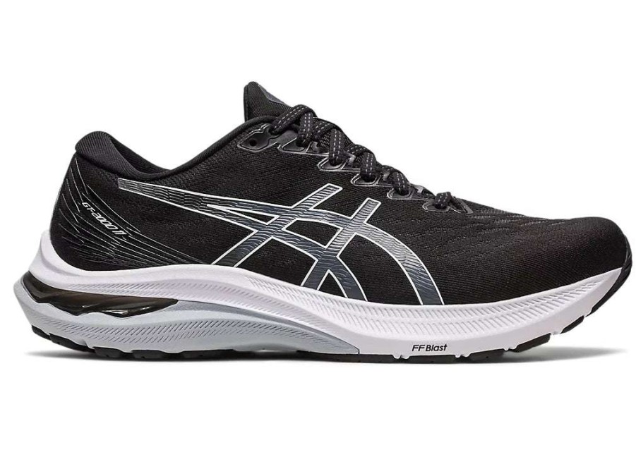 Asics * | Asics Women'S Gt-2000 11 Wide (004 Black/White)