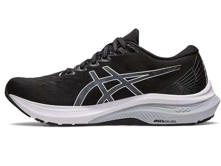 Asics * | Asics Women'S Gt-2000 11 Wide (004 Black/White)