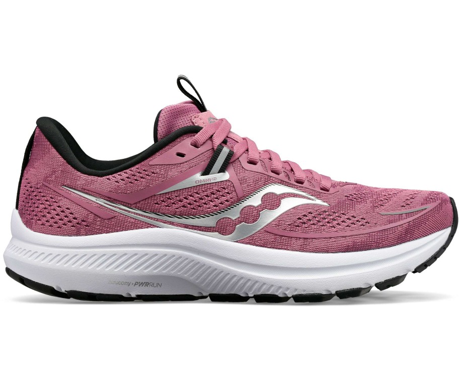 Saucony * | Saucony Women'S Omni 21 (21 Alloy/Rainfall)