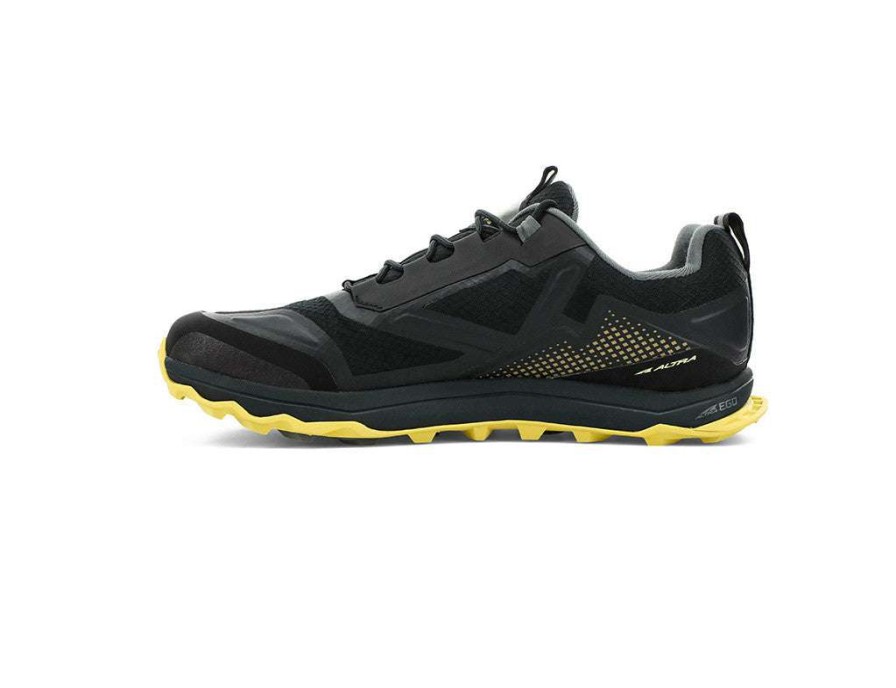 Altra * | Altra Men'S Lone Peak All-Wthr Low (070 Black/Yellow)