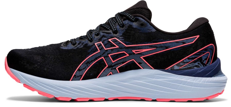 Asics * | Asics Women'S Gel-Cumulus 23 (019 Black/Blazing Coral)