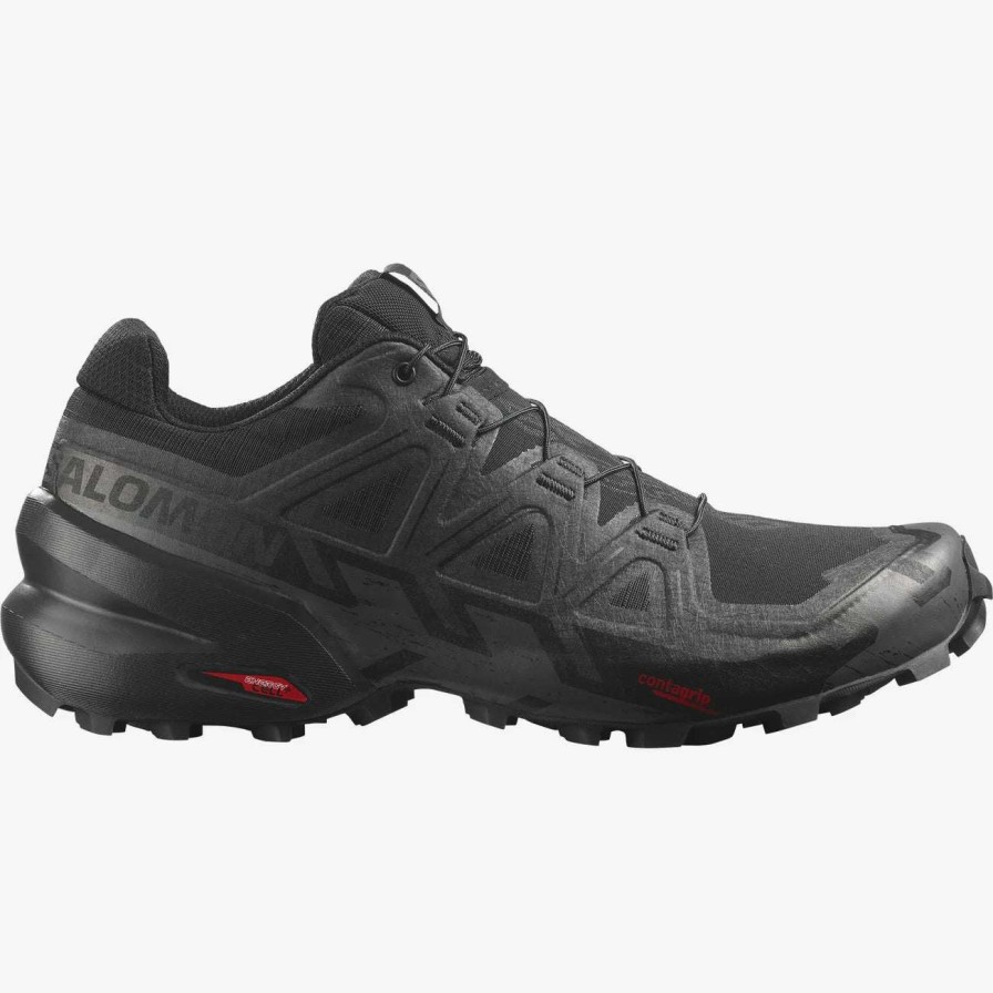 Salomon * | Salomon Men'S Speedcross 6 (Black/Black/Phantom)