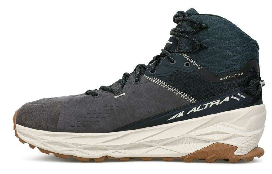 Altra * | Altra Men'S Olympus 5 Hike Mid Gtx (020 Black/Gray)