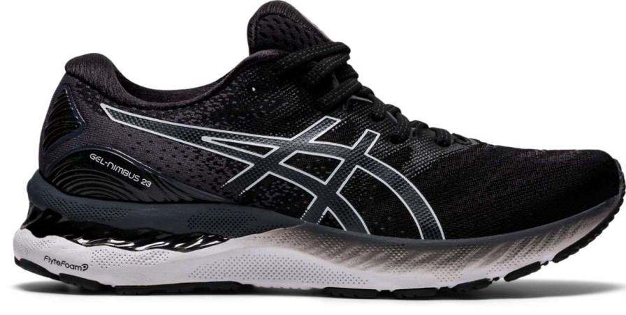 Asics * | Asics Women'S Gel-Nimbus 23 (001 Black/White)