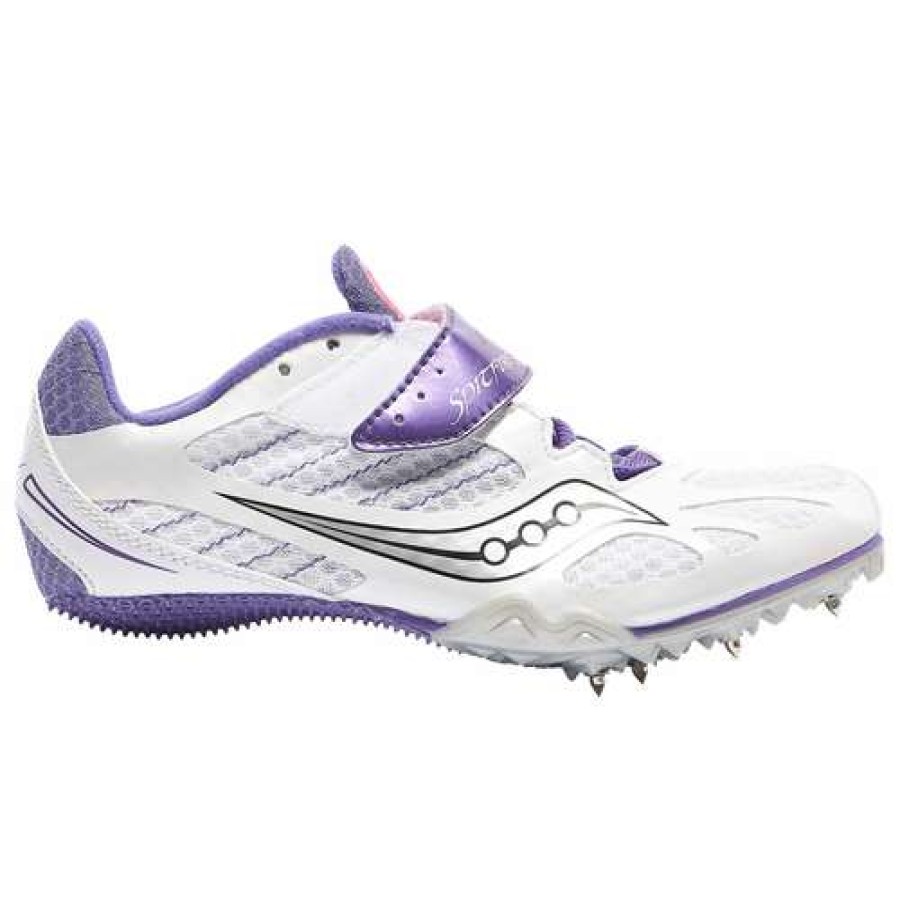 Saucony * | Saucony Women'S Spitfire 2 (2 White/Purple)