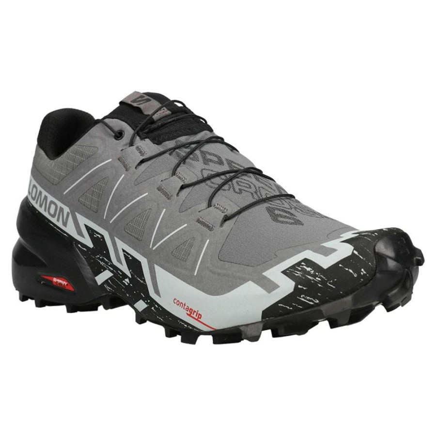 Salomon * | Salomon Men'S Speedcross 6 Quiet Shade/Black/Pearl Blue)