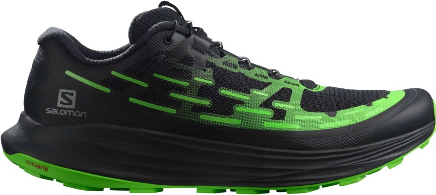 Salomon * | Salomon Men'S Ultra Glide (Black/Green Gecko/Black)