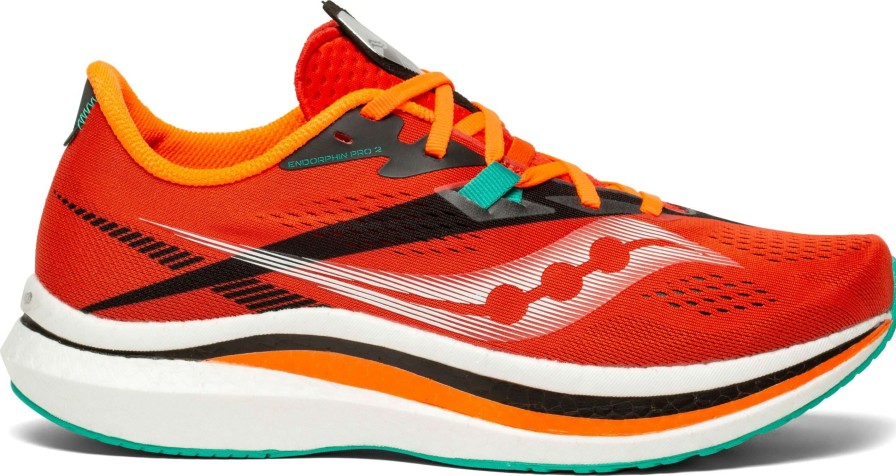 Saucony * | Saucony Men'S Endorphin Pro 2 (20 Scarlet/Black)