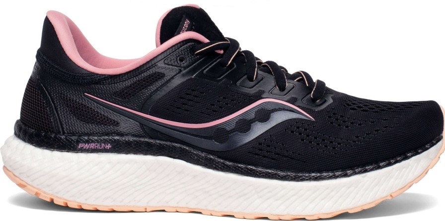 Saucony * | Saucony Women'S Hurricane 23 (45 Black/Rosewater)