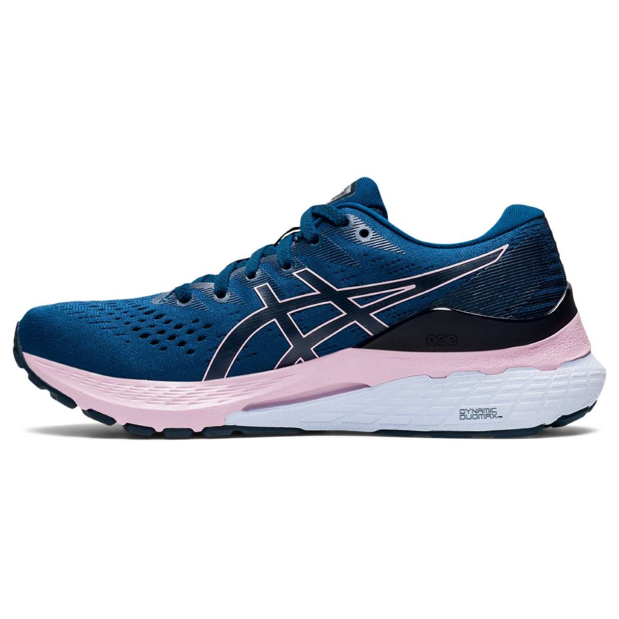 Asics * | Asics Women'S Gel-Kayano 28 (402 Mako Blue/Barely Rose)