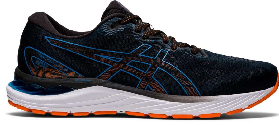 Asics * | Asics Men'S Gel-Cumulus 23 Wide (003 Black/Reborn Blue)