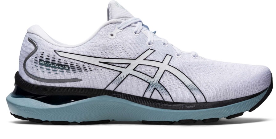 Asics * | Asics Men'S Gel-Cumulus 24 (101 White/Black)