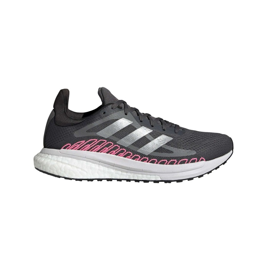 Adidas * | Adidas Women'S Solar Glide St 3 (Grey Six/Silver Metallic/Grey Four)