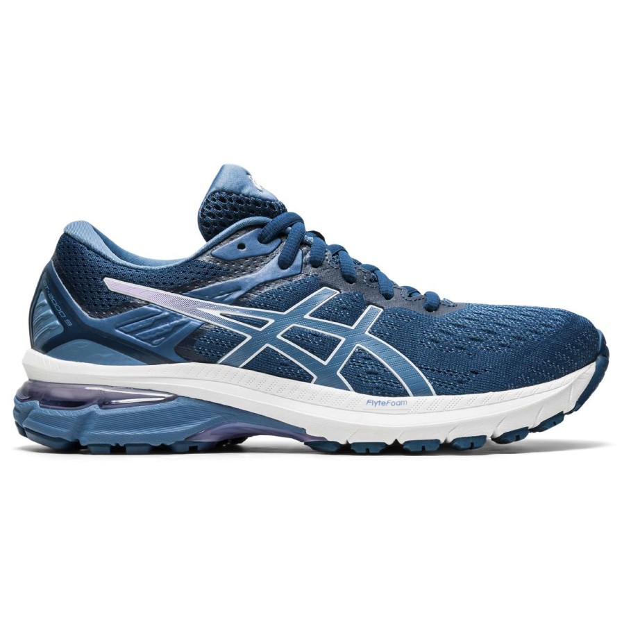 Asics * | Asics Women'S Gt-2000 9 (400 Mako Blue/Grey Floss)