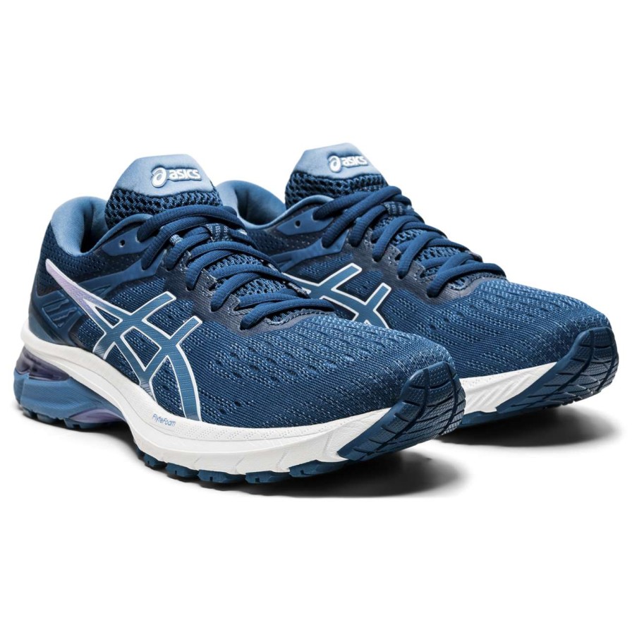 Asics * | Asics Women'S Gt-2000 9 (400 Mako Blue/Grey Floss)